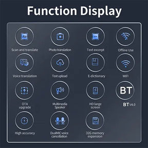 ScanPen Pro – Pluma de Lectura y Traducción Multilingüe