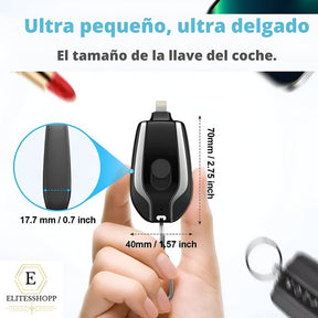 Llavero PowerCharge – Cargador Portátil en Tu Llave