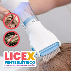 Peine Eléctrico Succionador PioClean™ – Elimina Piojos, Liendres y Pulgas