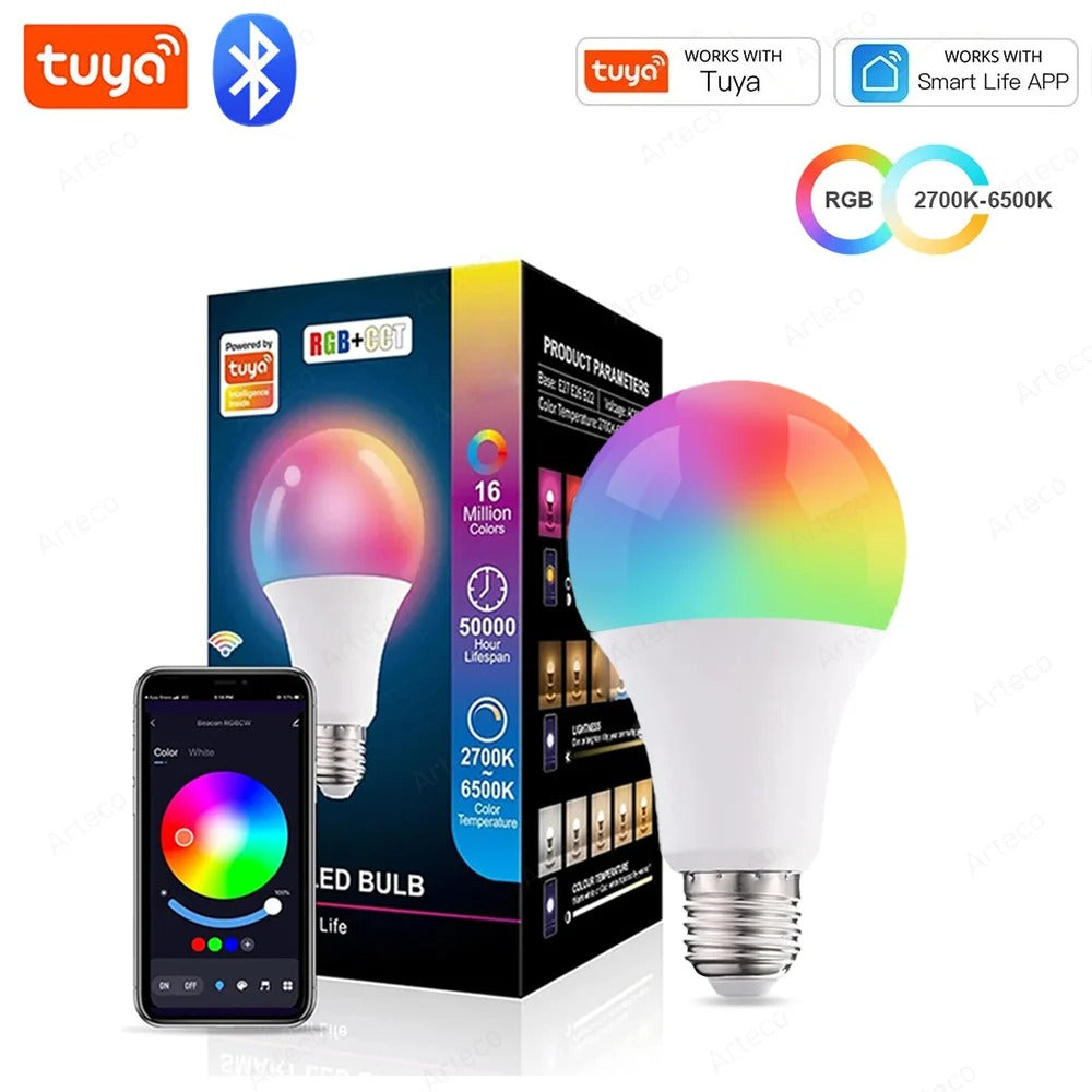 Luz Inteligente RGB 3 en 1 – WiFi, Zigbee y Bluetooth